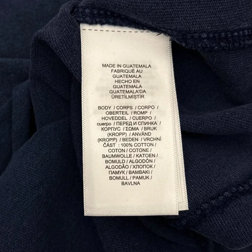 Ralph Lauren Polo New Classic Fit T Shirt Polo 67 Graphic Blue Mens XL X-Large